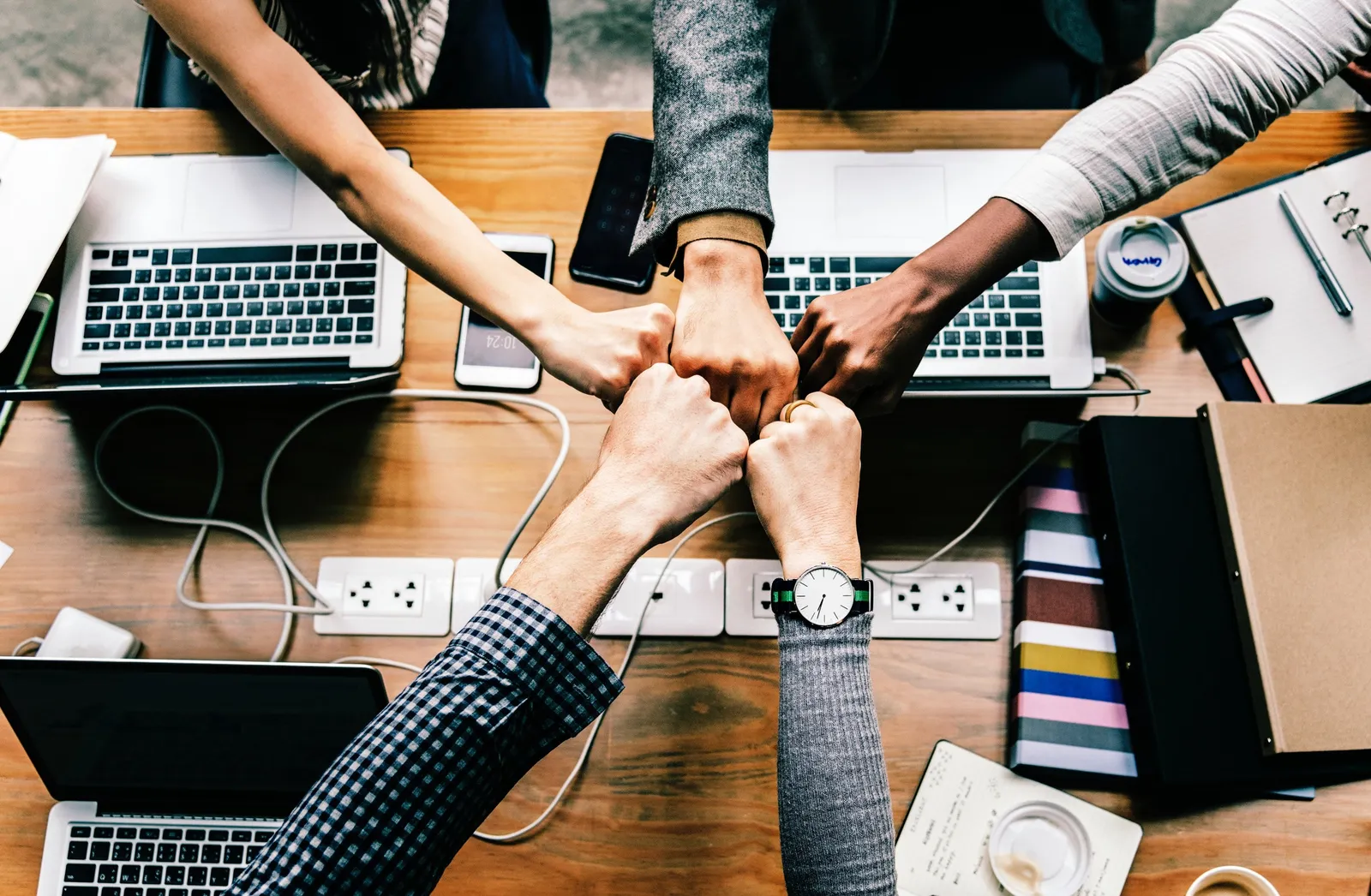 How much time does your company waste with that whole-team fist bump at the end of each meeting? It adds up.