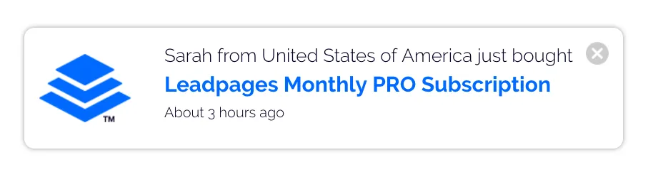 View the page at leadpages.net/pricing